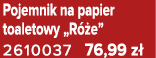 Pojemnik na papier toaletowy „R e” 2610037 76,99 z 