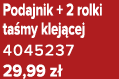 Podajnik + 2 rolki ta my klej cej 4045237 29,99 z 